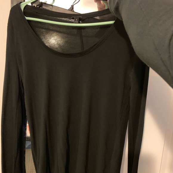 Banana republic black casual long sleeve - Picture 1 of 3